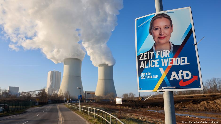 Ilustrasi tentang partai AfD Jerman dan dampaknya terhadap pekerja