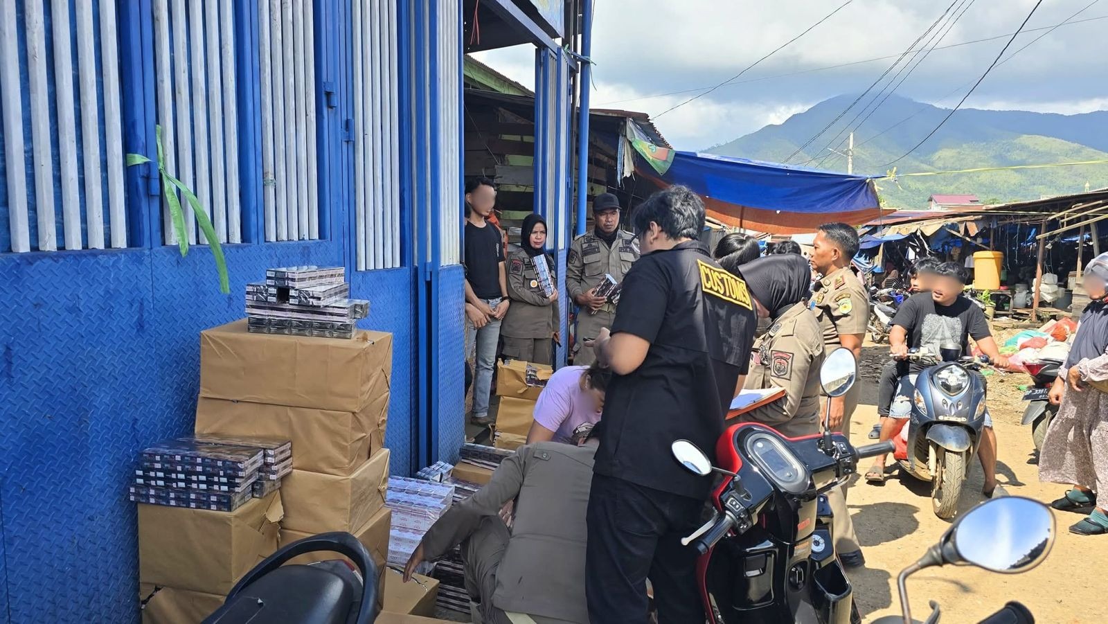 Bea Cukai Malili menyita rokok ilegal di Luwu Raya
