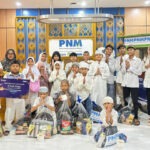 PNM memberikan santunan kepada anak yatim dan dhuafa selama Ramadan