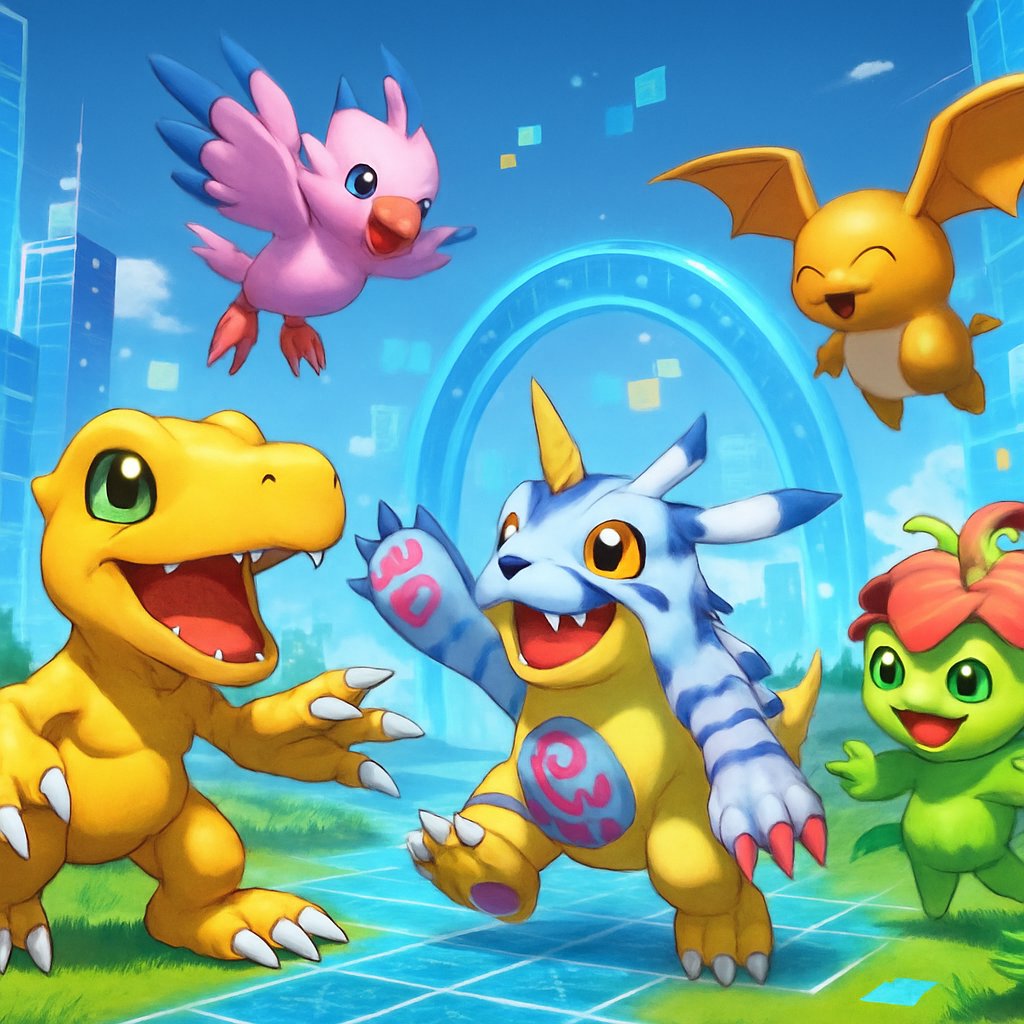 Ilustrasi Zeusbola Hadirkan DLC Baru Digimon 2027!